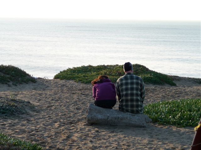 Couple on the Bluff