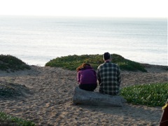 Couple on the Bluff